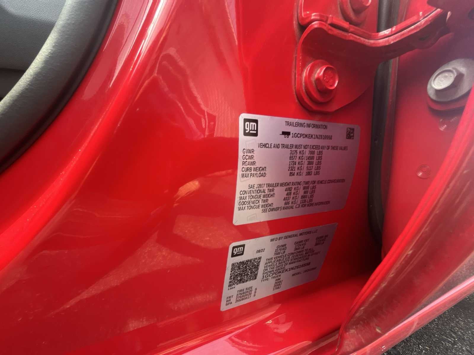 2022 Chevrolet Silverado 1500 LT (2FL)